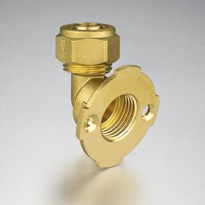Ūdens apkures sistēma Fiksēts atlokis Eblow Type Brass PEX Fitting